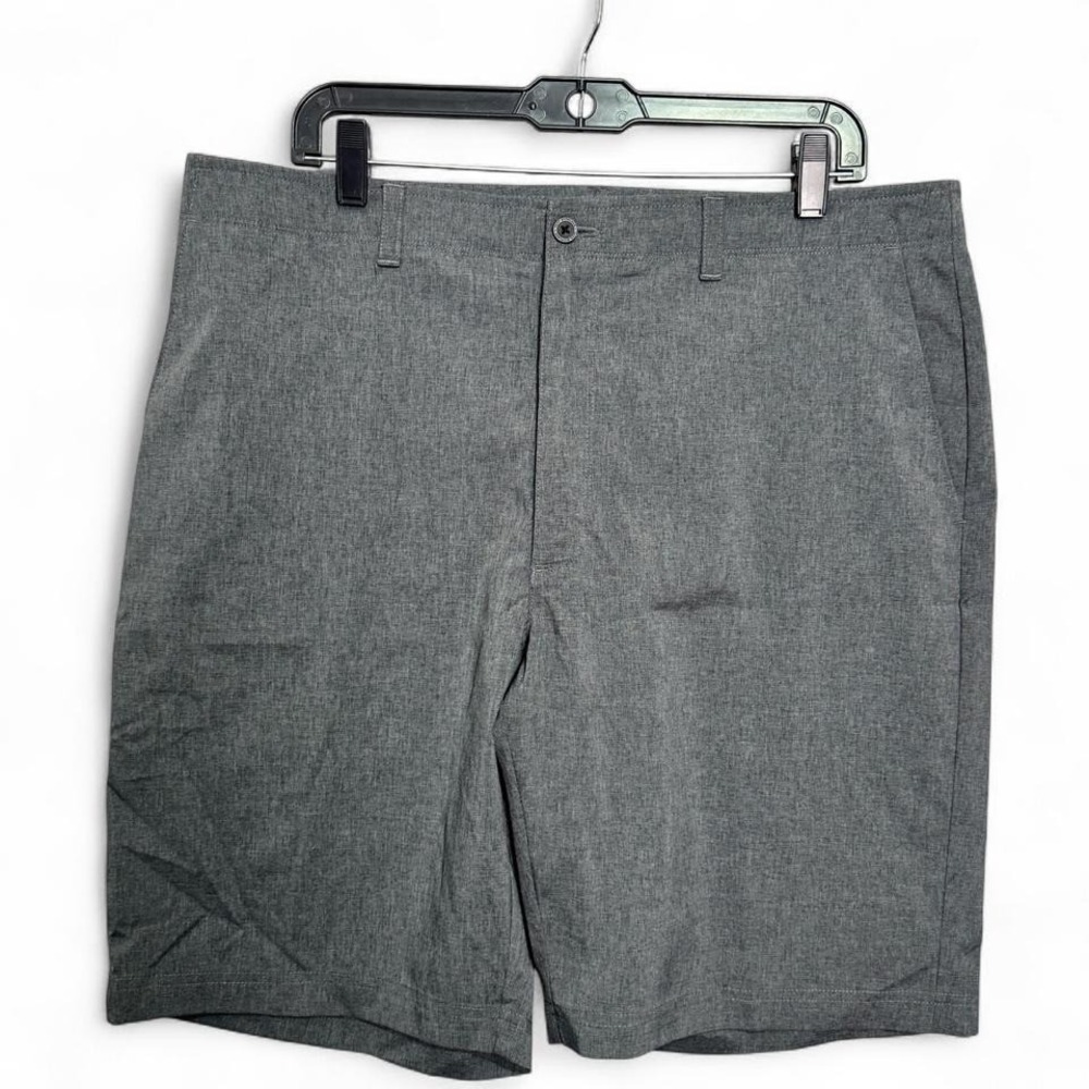 Nicklaus StayMotion Golf Shorts Gray Stretch Performance Sz 36 Athleisure Travel